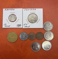 Lot de pièces de monnaie du Canada