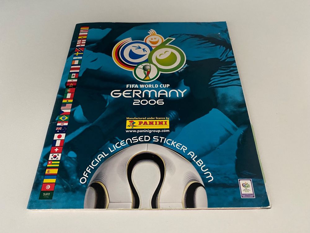 Panini Album WM 2006 komplett. Rarität. Mit Messi u. Ronaldo | Kaufen ...