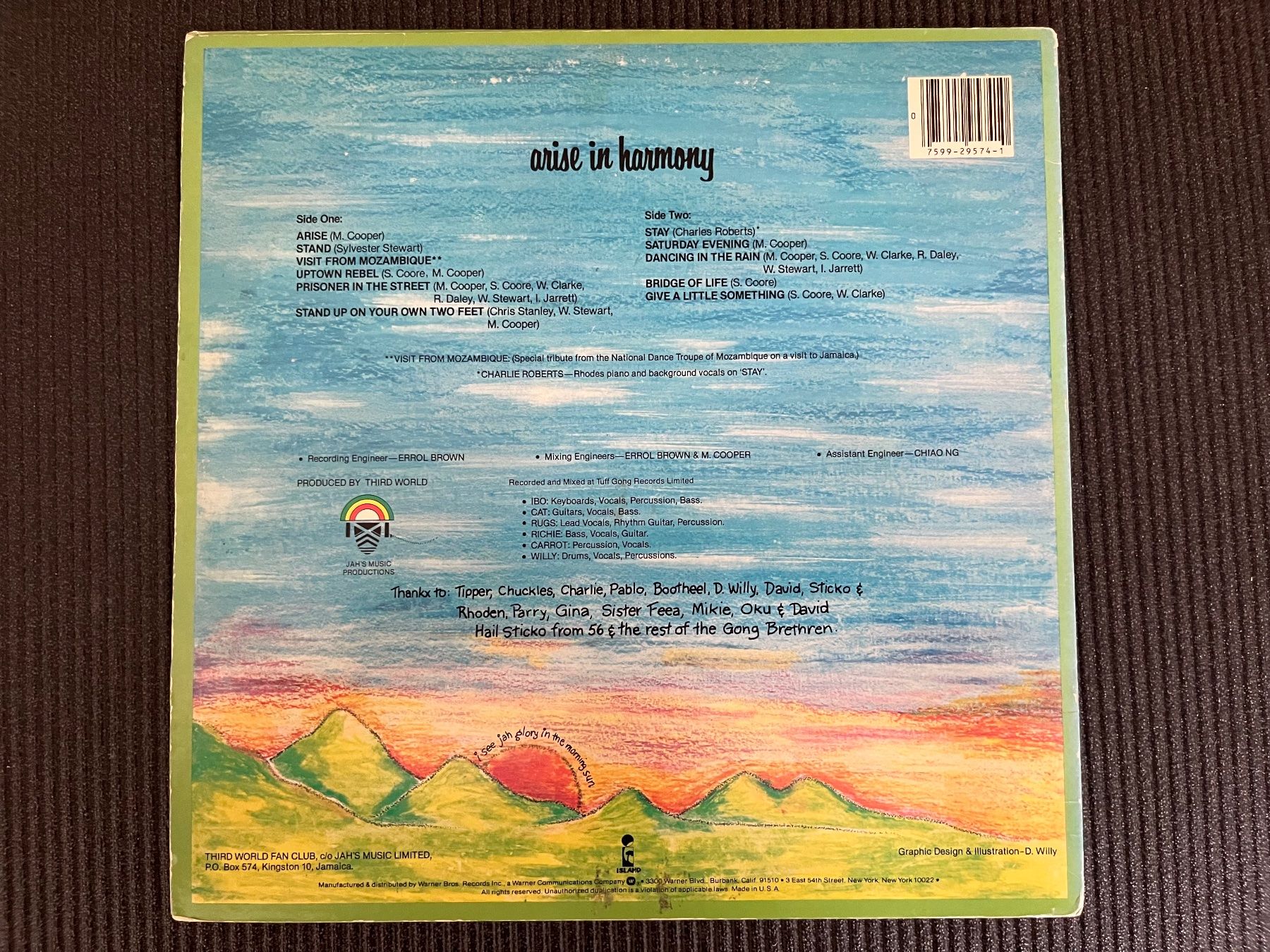 Schallplatten: Third World Arise in Harmony – Gebraucht aus Olten von Xtra 1