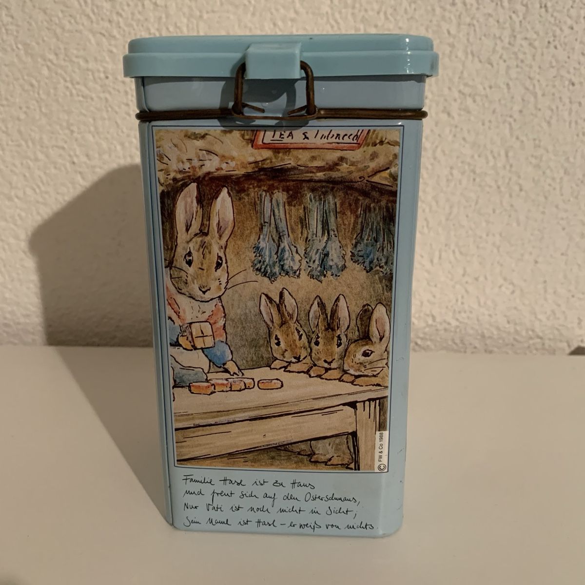 Contenitori & Simili: Peter Rabbit Keksdose Blechdose Aufbewahrung Nostalgie – Usato da Hinteregg venduto da GARANTA 3