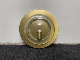 Space age Messing Glas Wandlampe Bubble Wandleuchte vintage