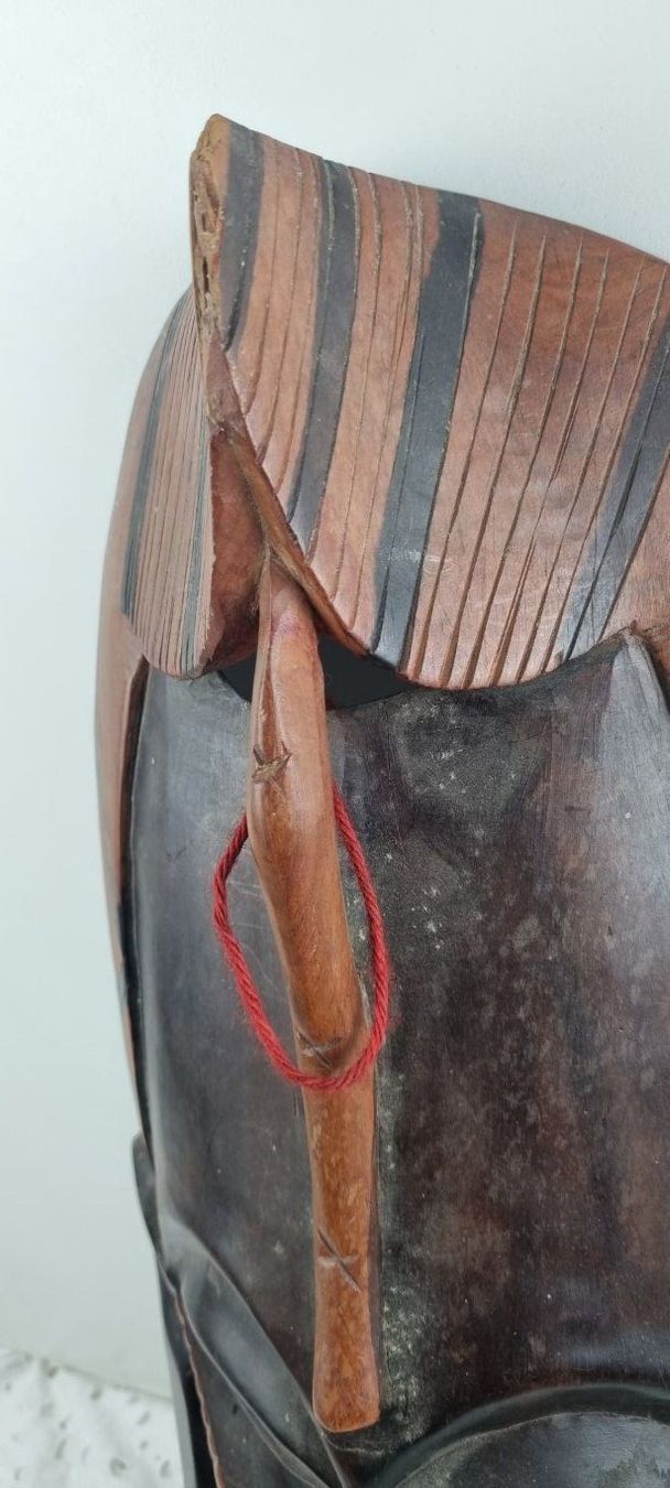 Internationale Kunst: Grosse Maske aus Afrika Holz. – Gebraucht aus Flums von Flumsantik 2