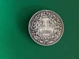 2  francs 1894  Jolie et Rare