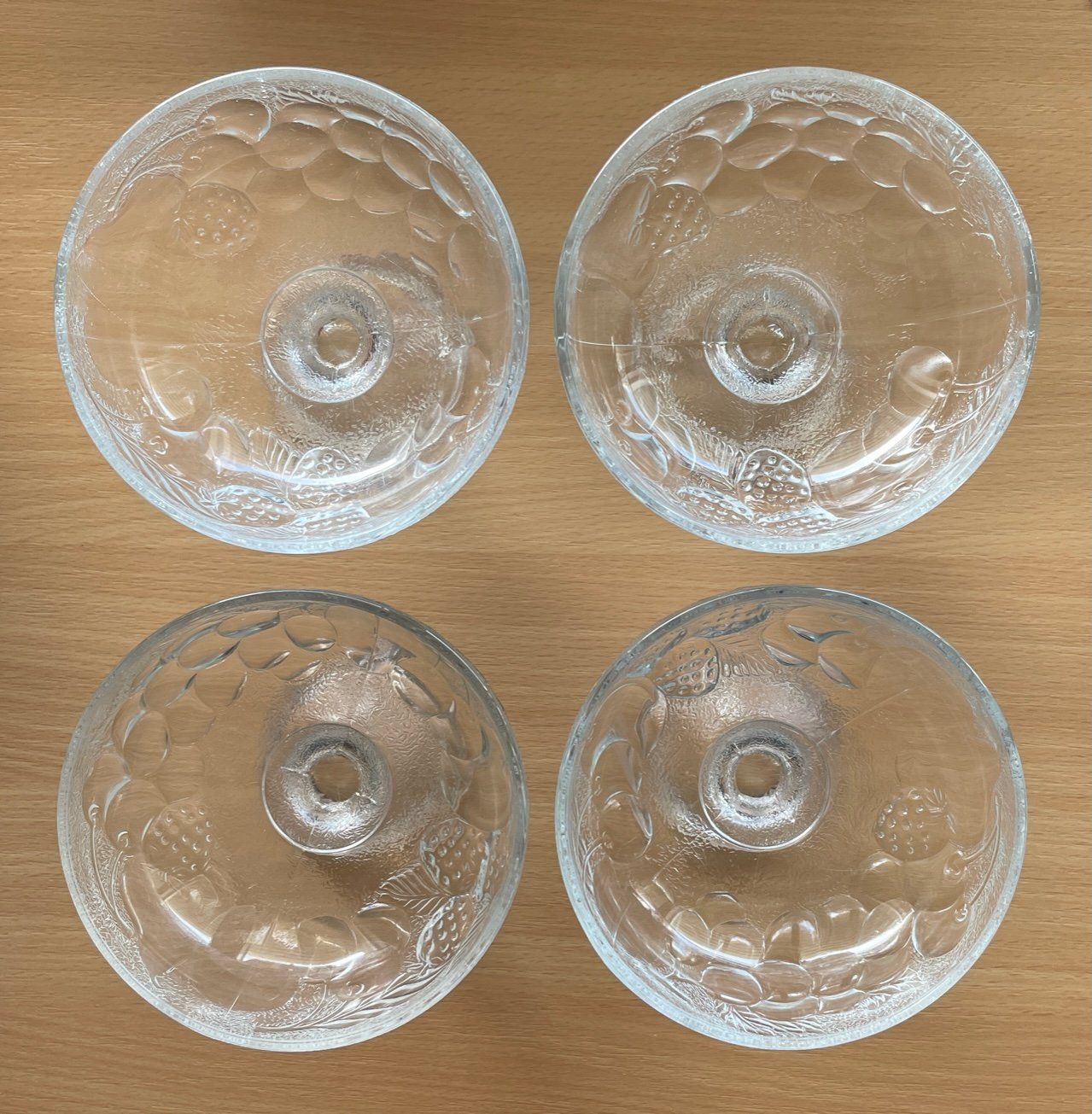Bicchieri: 4er-Set Dessert-Glasschalen – Usato da Buchs SG venduto da Handyman77 5