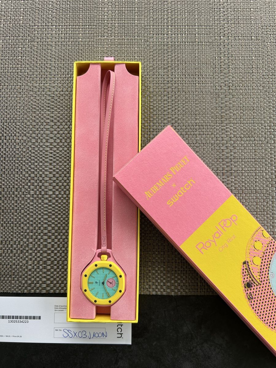 Swatch Orologi: SWATCH ROYAL POP OTG ROZ – Nuovo e nell'imballaggio originale da Aarberg venduto da tim_l9l9 1