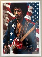 Death: Jimi Hendrix in the USA, signiert 37/100