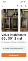 Velux Dachfenster GGL S01 Holz 2 Stück gebraucht