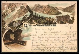 Litho Axenfels /Vierwaldstättersee, Hot