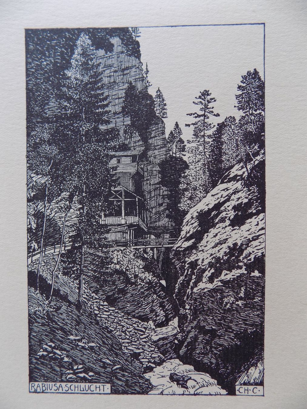 Incisioni: Rabiusaschlucht – Usato da Risch venduto da Rischli15 1