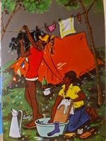 Ansichtskarte Camping grosse Wäsche 1971