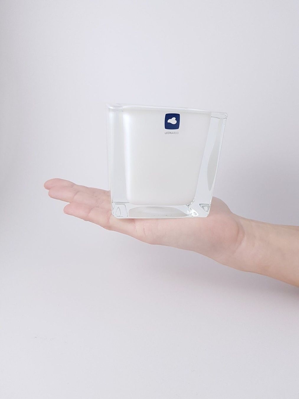 Alle Dekorationen: Cube Tischlicht Weiss Glas – Gebraucht aus Brugg AG von swiss.sales.force 1