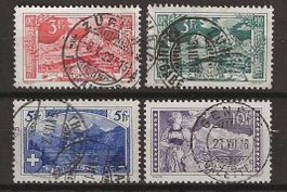 CH129 - Paysages 1914-1918 vollstempel