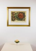 Suzanne Runacher Originalfarbradierung «Soliel Roase»