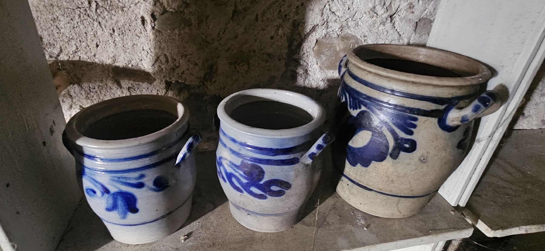 Pots de fleurs: Alte Steinguttöpfe x6 – D'occasion à Belp par Ginus85 3