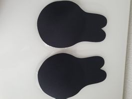 Soutien-gorge adhésif invisible neuf, taille XL, noir.