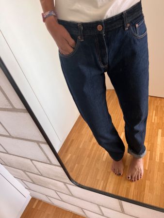Pull and Bear Jeans Selvedge Denim dark blue EU 40