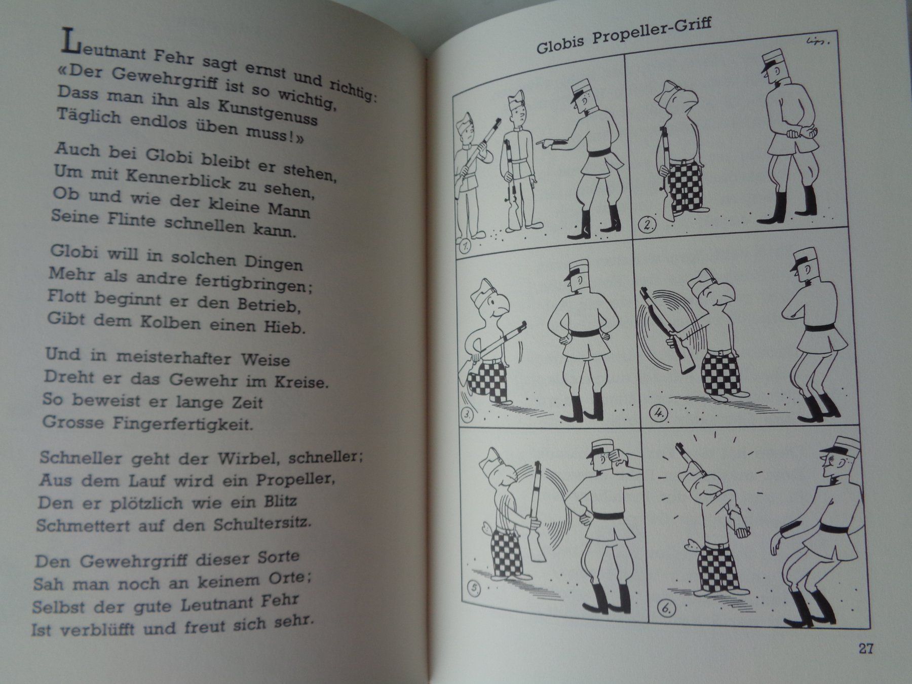Libri: Globi wird Soldat - 8. Auflage 1983 – Usato da Chur venduto da Oregano1 5