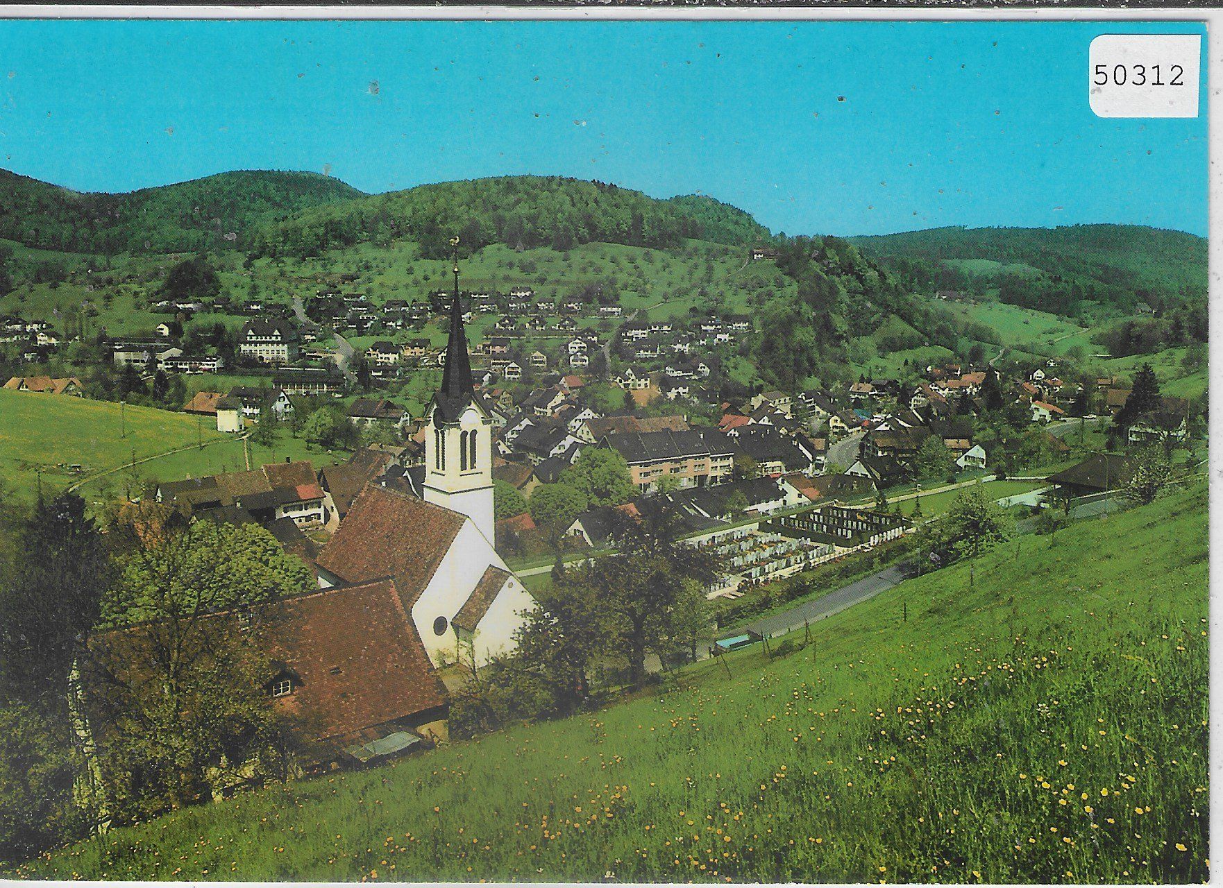 Ansichtskarten: Reigoldswil BL - Kirche – Gebraucht aus Ettingen von Kartenplanet