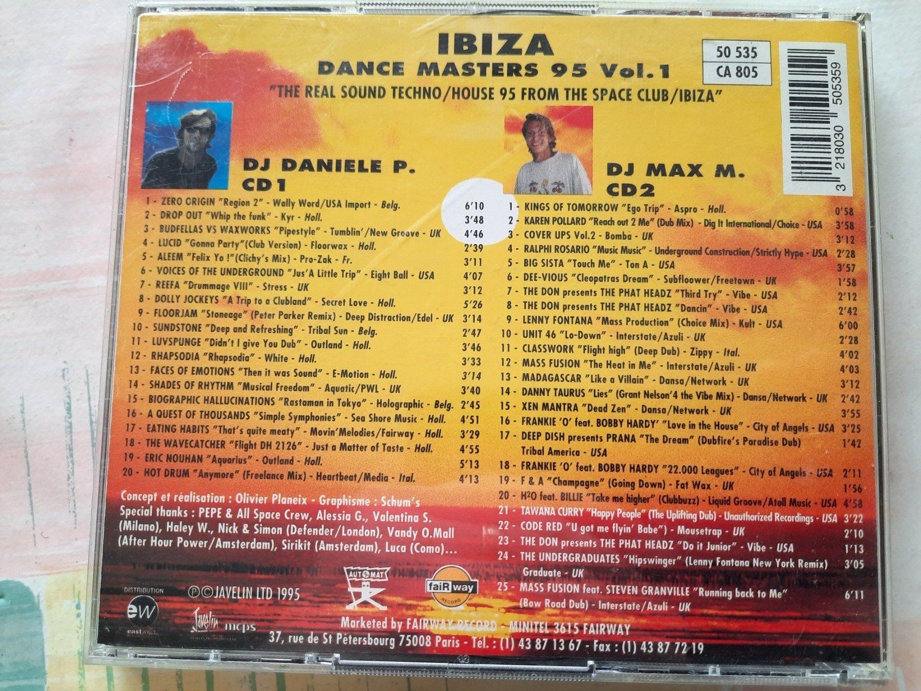 CDs: CD Ibiza Dance masters 95 – D'occasion à Pully par bro_n52j 1