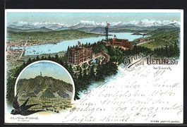 Litho Zürich, Gruss vom Uetliberg, Rest