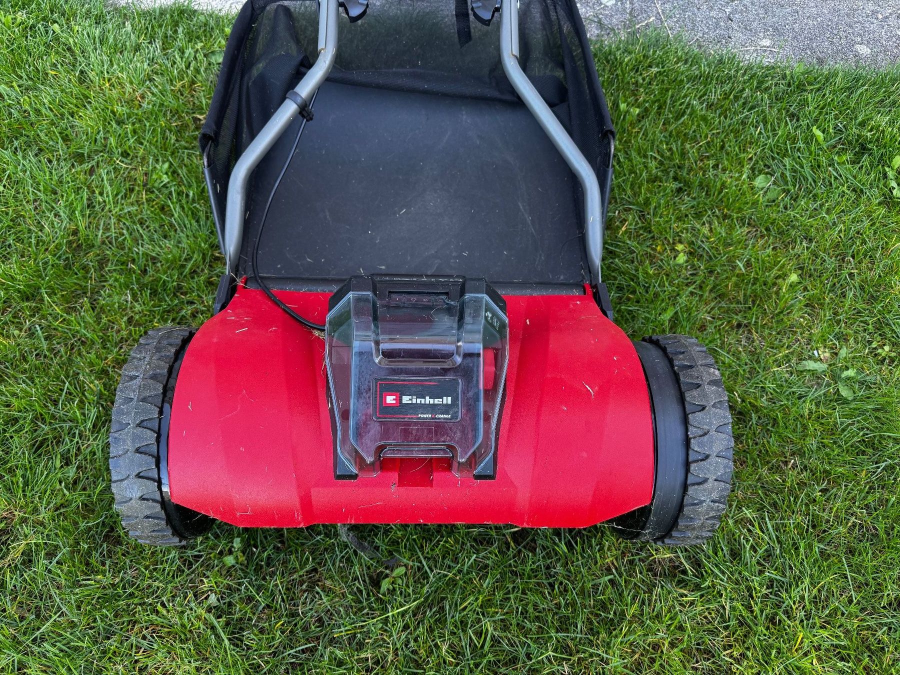 Einhell Rasenmäher: Einhell Akku-Spindelmäher – Gebraucht aus Brunnadern von Behappy 1