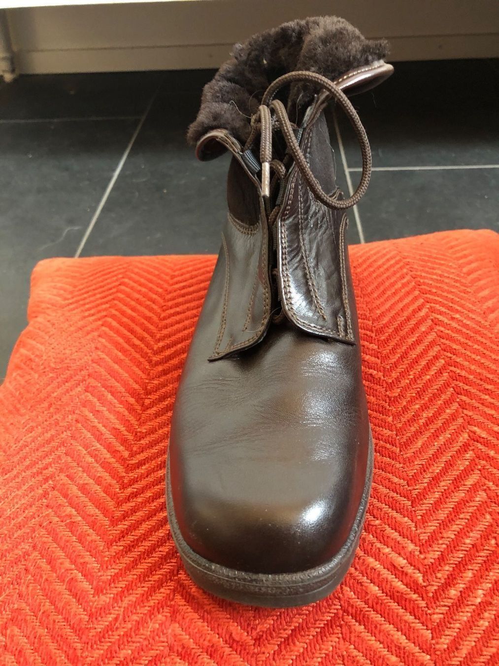Chaussures femmes: STIEFELETTE  Damen Leder Winter mit Echtfell Lammfell – Neuf (Voir description) à Scuol par Lotus2020 6