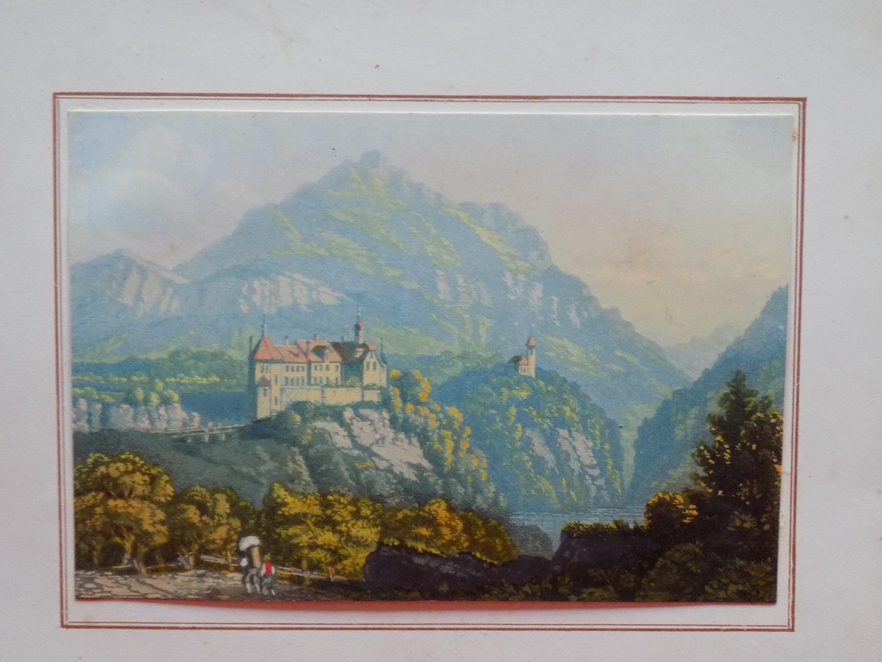 Stiche: Schloss Rhäzüns – Gebraucht aus Risch von Antikfee 1