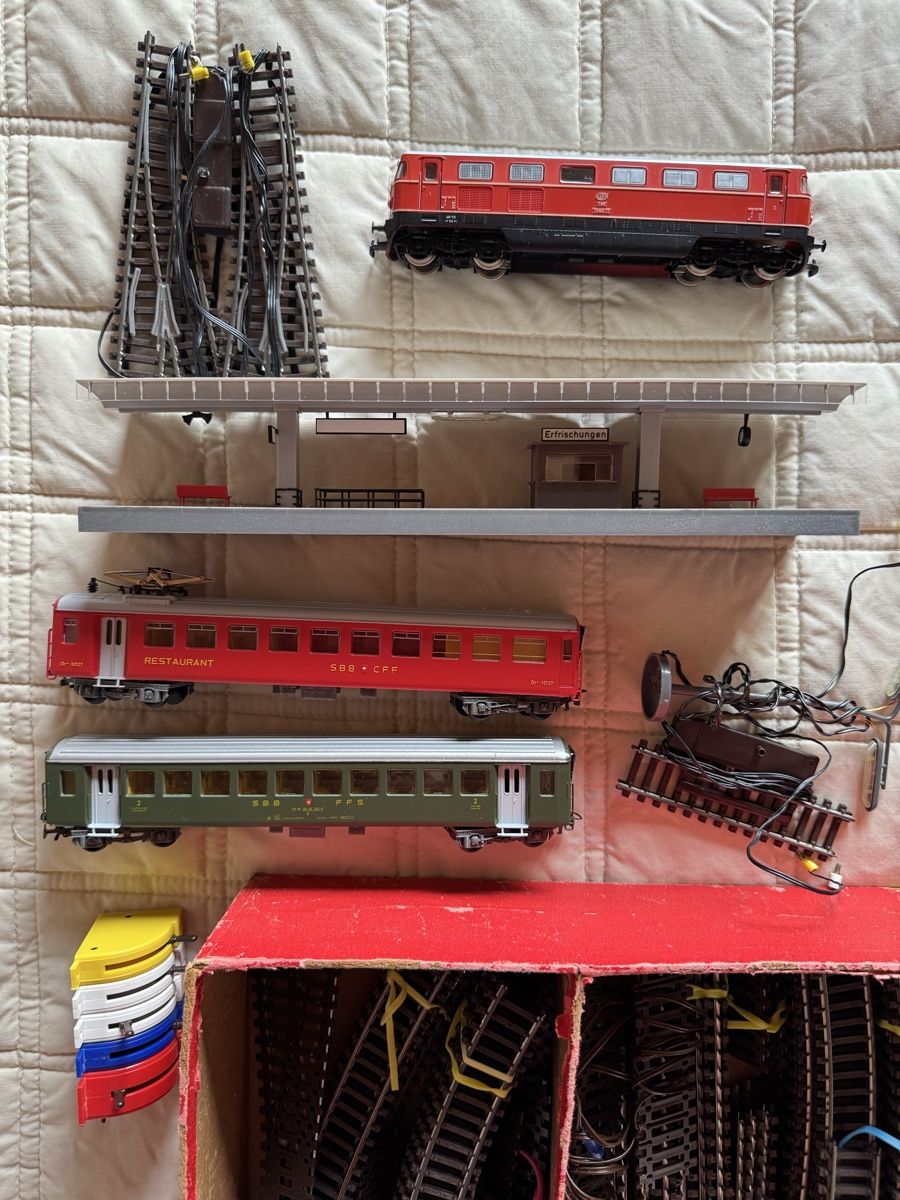 Kleinbahn Modellini di ferrovie: Kleinbahn HO Konvolut – Usato da Eschenz venduto da Belladog 7