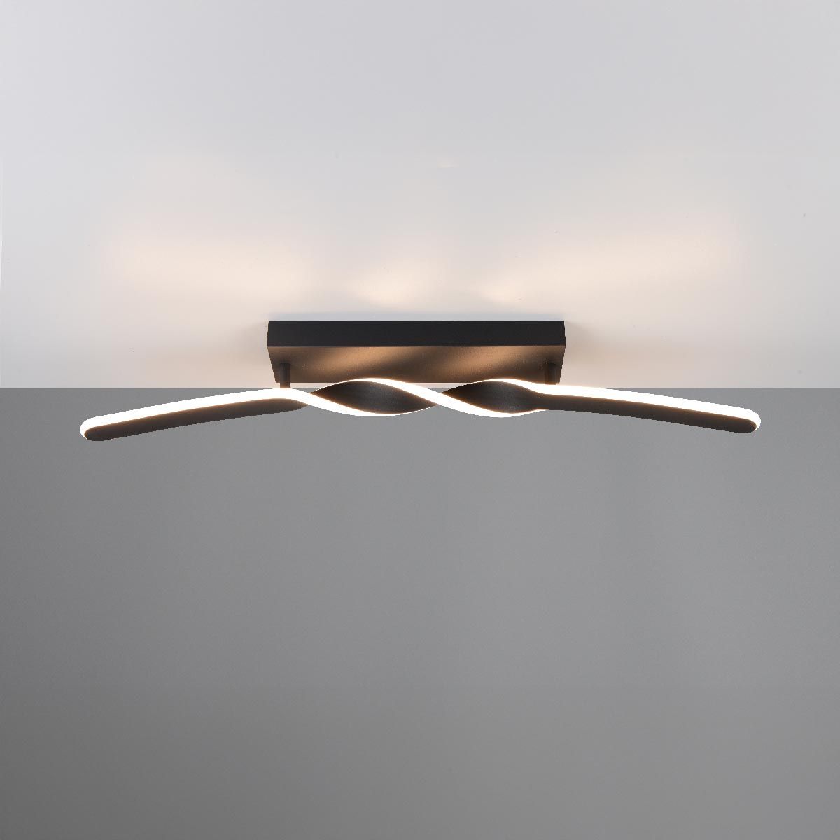 Kronleuchter & Deckenlampen: LED Deckenleuchte, Schwarz, 79 cm x 9 cm – Neu (gemäss Beschreibung) aus Kreuzlingen von Smart-Light 1