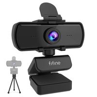 Webcam 1440p Full HD USB Mikrofon PC Kamera Stativ Autofokus