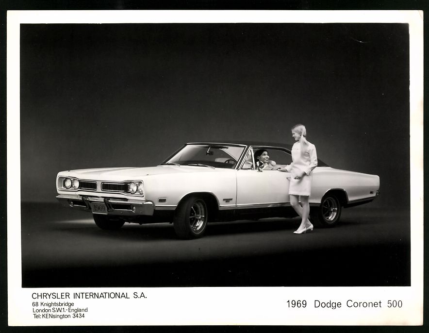 Fotografie & Manifesti: Fotografie Auto Dodge Coronet 500, US-Ca – Usato da Berlin venduto da bartko-reher