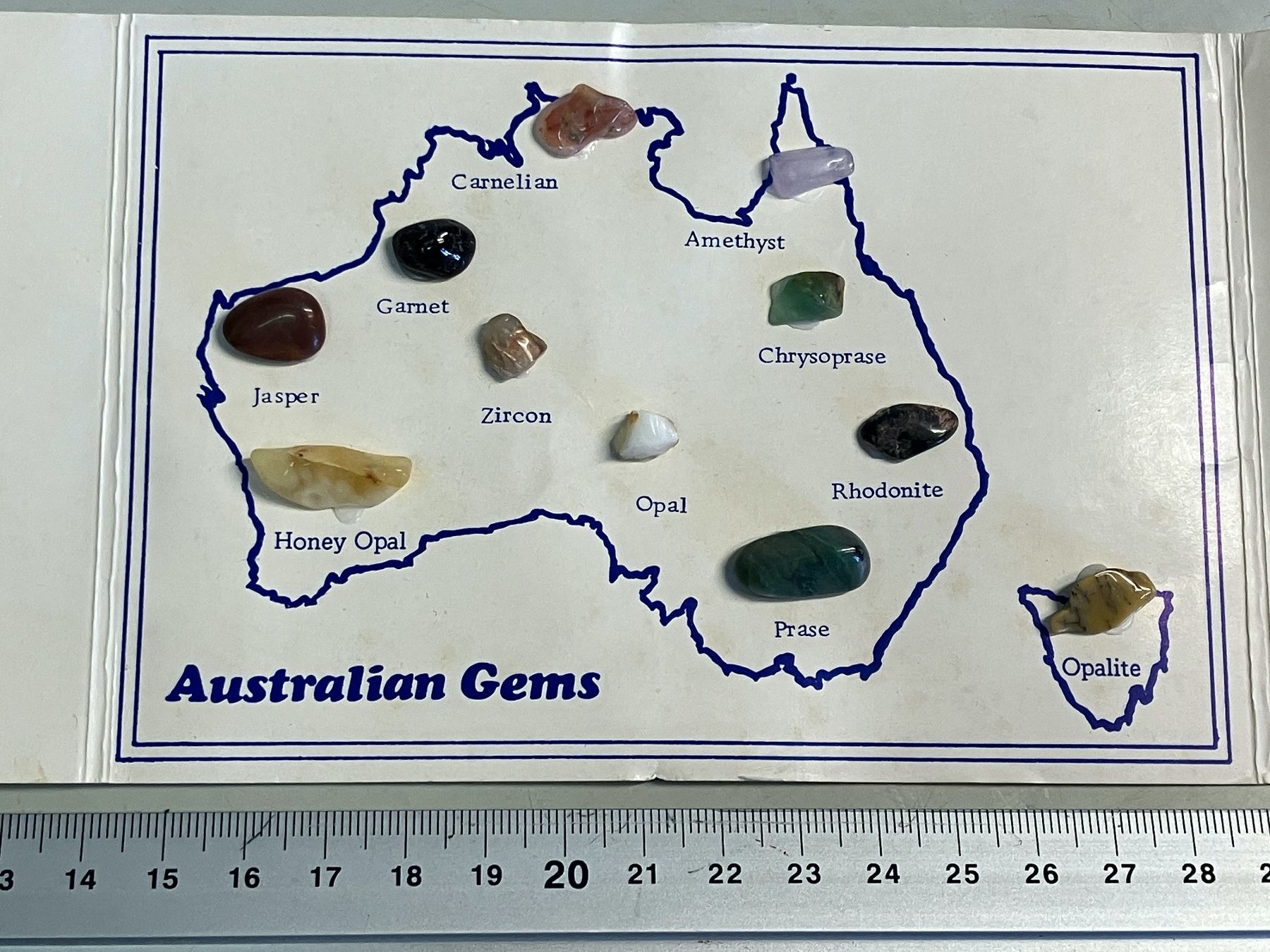 Pietre preziose: Schmucksteine Edelsteine aus Australien – Usato da Horw venduto da luzernicus