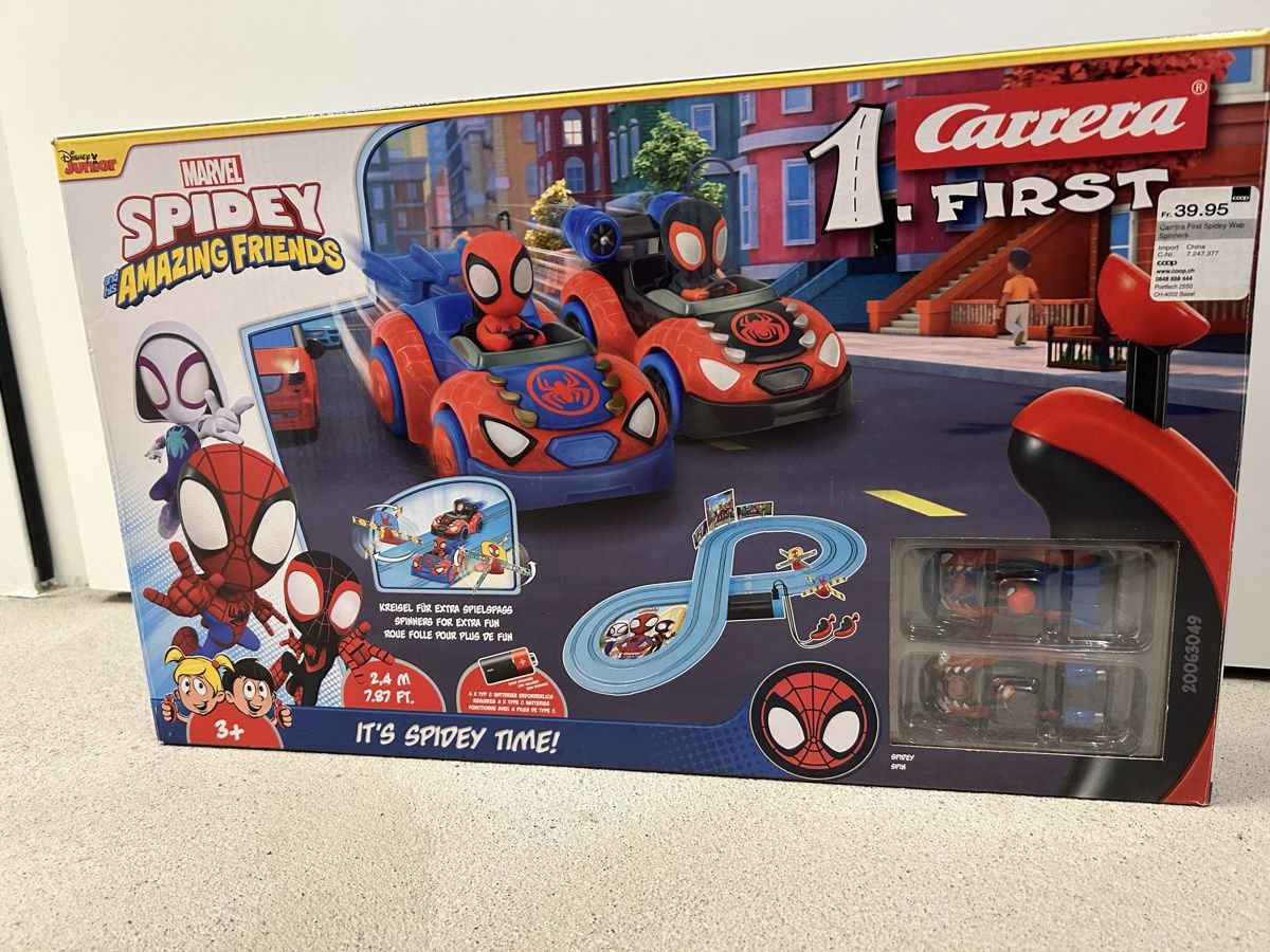 Carrera Giocattoli: Carrera FIRST - Marvel Spidey and His Amazing Friends – Nuovo (secondo la descrizione) da Wetzikon ZH venduto da sheralynn