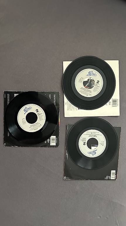 Dischi in vinile: 4 singles von michael jackson – Usato da Basel venduto da mentaltrap 3