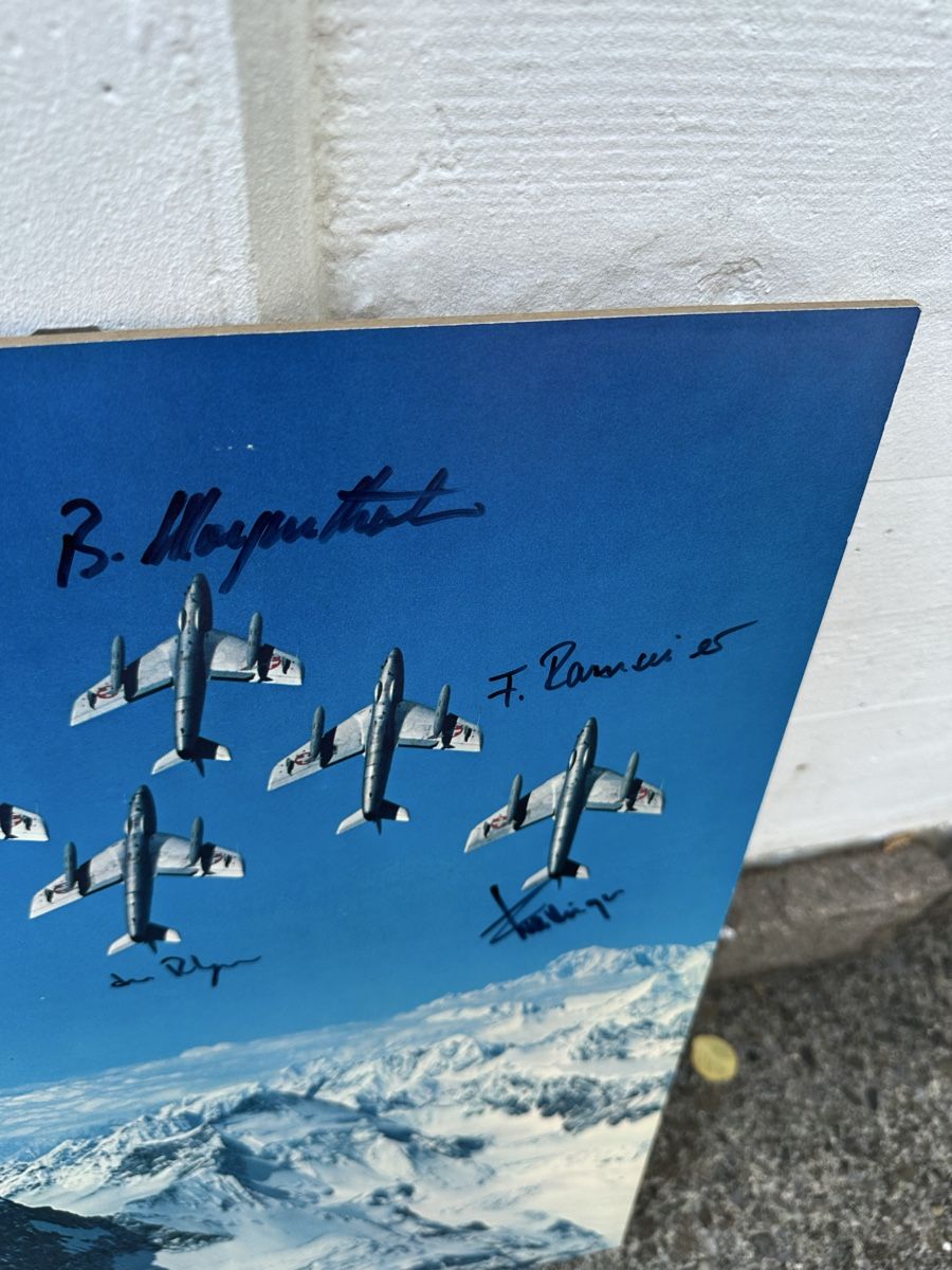 Foto & Immagini: Patrouille Suisse Bild Autogramme  – Usato da Villmergen venduto da Bezdupe 2