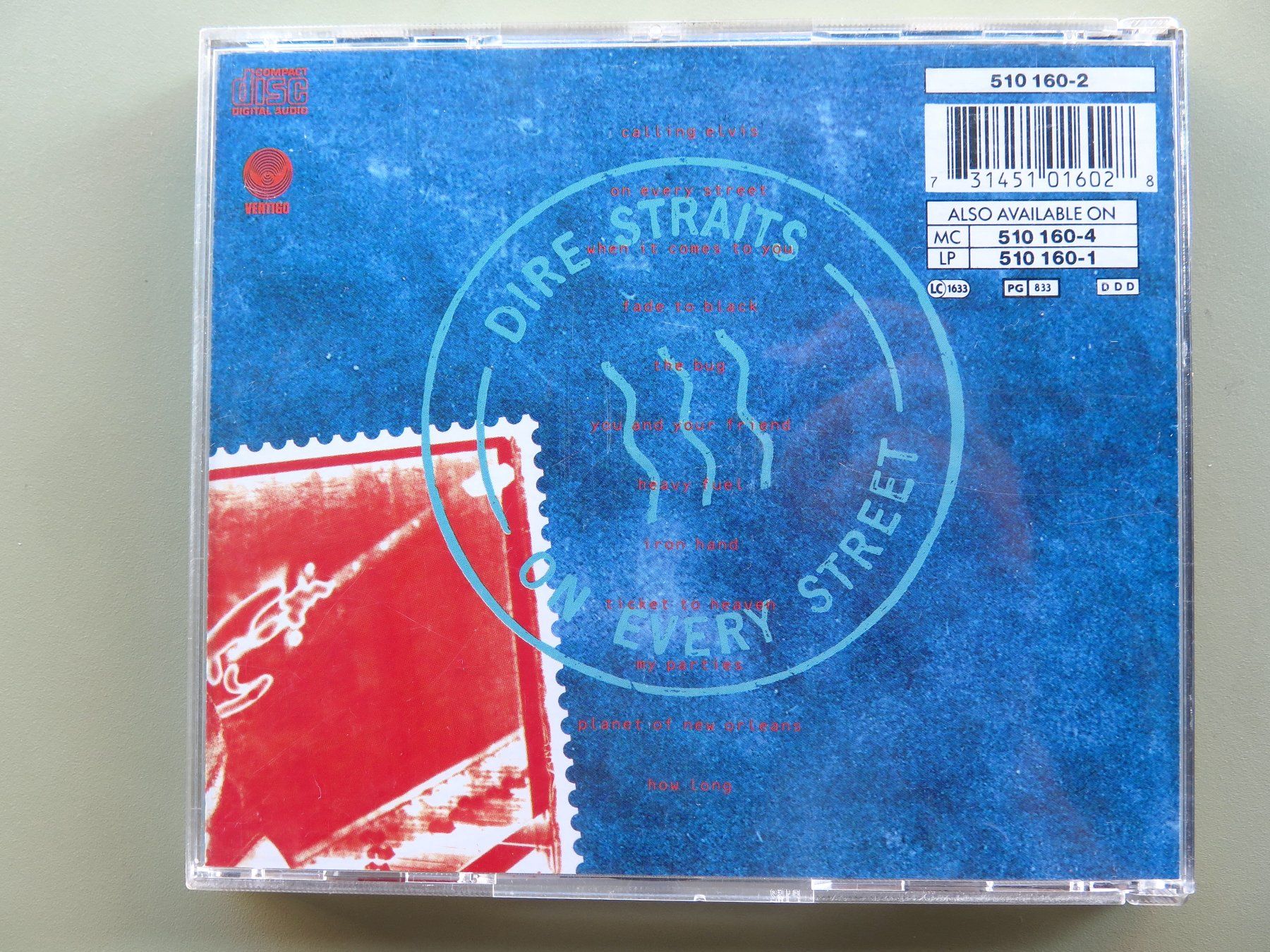 CD: (p) CD DIRE STRAITS: On every street, 1991 – Usato da Bern venduto da Balzamico 1