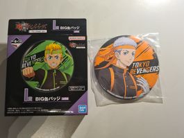 Tokyo Revengers Mitsuya Takashi BIG Button/Canbadge Anime