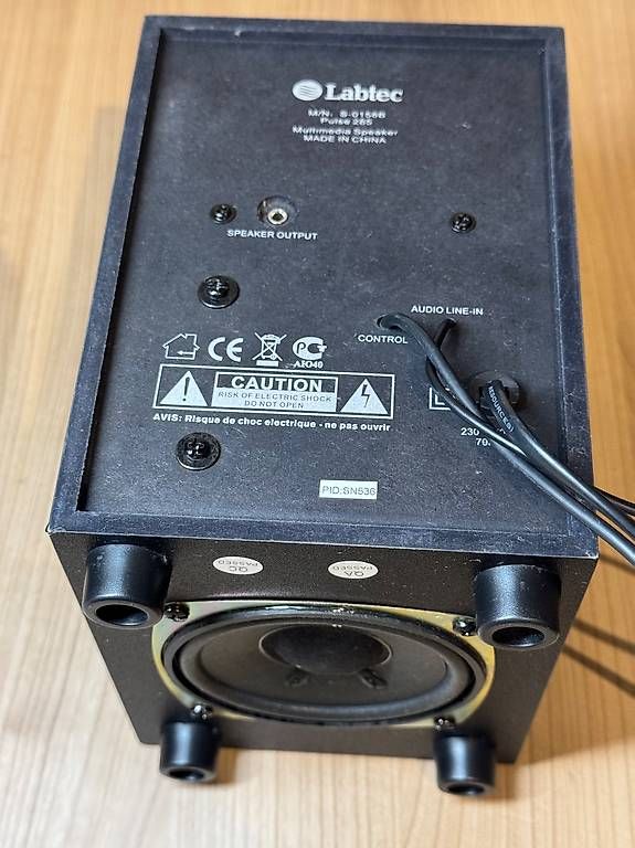 Casse acustiche: Labtech Lautsprecher und Subwoofer – Usato da Rubigen venduto da luke_123 3