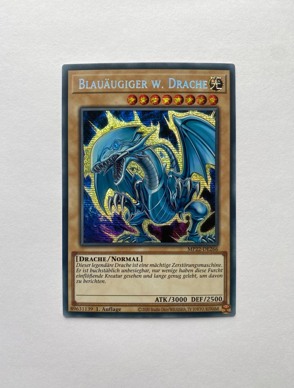 Karten: Blauäugiger w. Drache – Gebraucht aus Amriswil von schweiz222