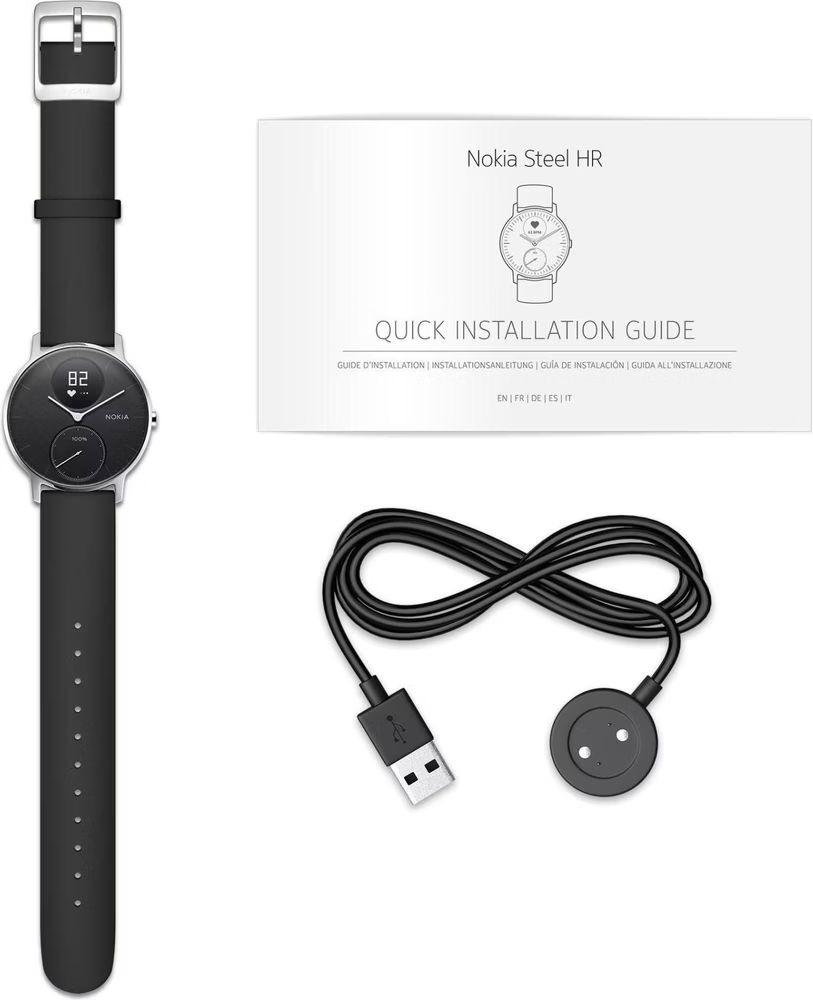 Nokia Smartwatch: Nokia Withings Steel HR Smartwatch – Usato da Bülach venduto da Recherchieren 7