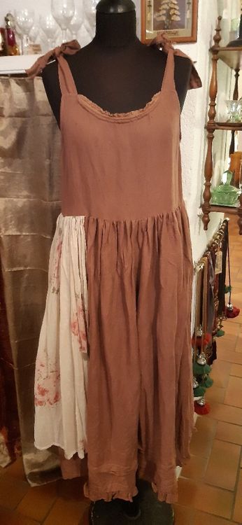 Robe Longue Style Shabby De La Marque Les Ours - Taille XL - Rose - Occasion Très Bon état