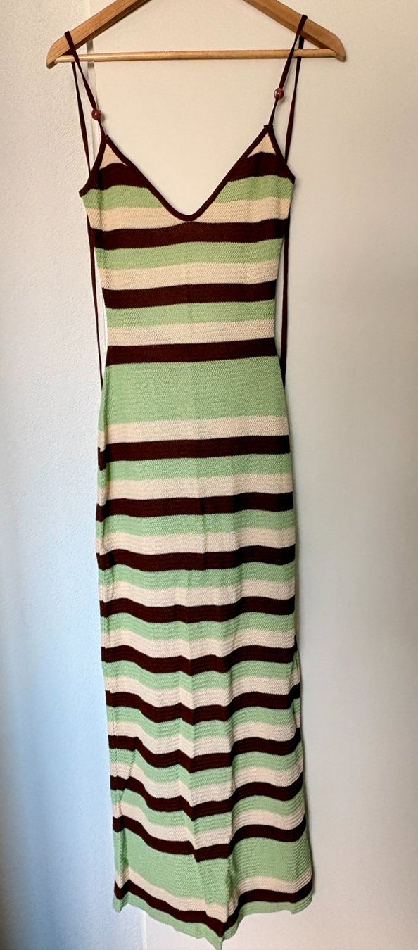 Vestiti: Robe à rayure dos nu en tricot – Nuovo e nell'imballaggio originale da Martigny venduto da fan_lxx6 2