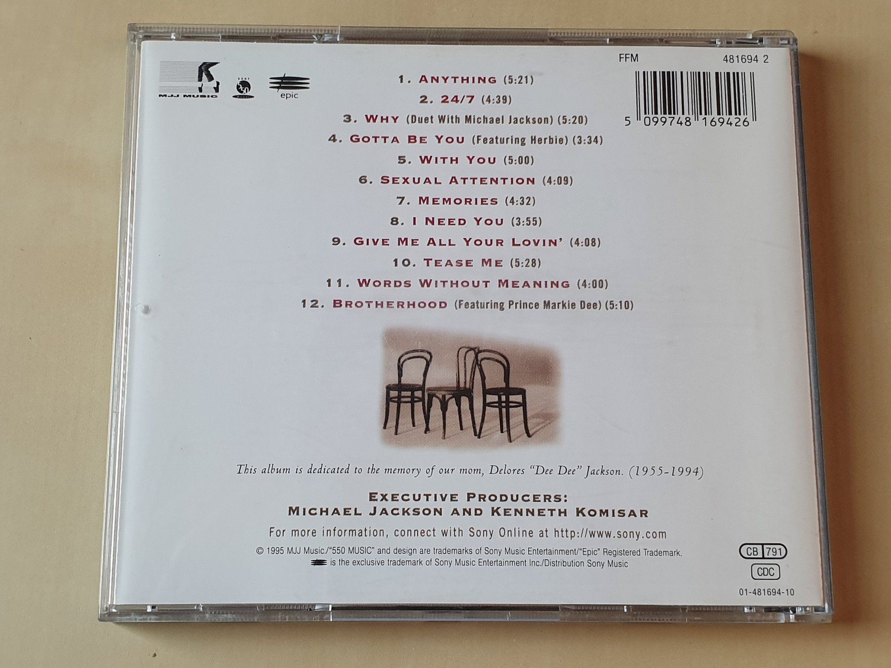 CD: 3T Brotherhood – Usato da Stansstad venduto da collectorsshop 1