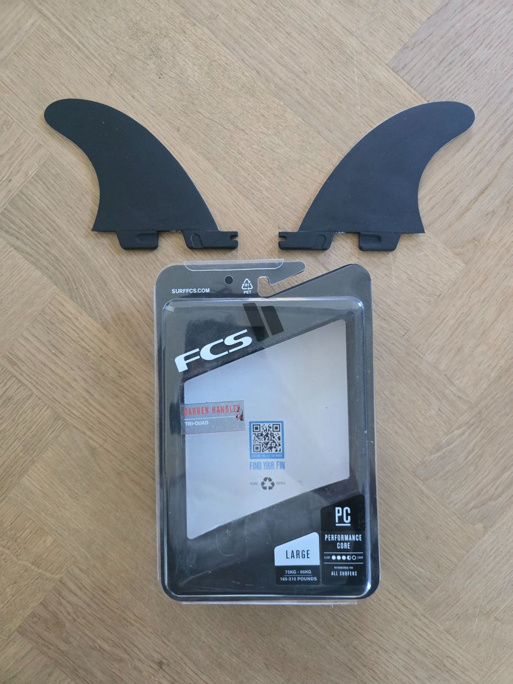 Tavole da surf e di nuoto: FCS2 Mick Fanning DHD Large | Quad rear Fin Set – Nuovo (secondo la descrizione) da Zürich venduto da mistersell 1