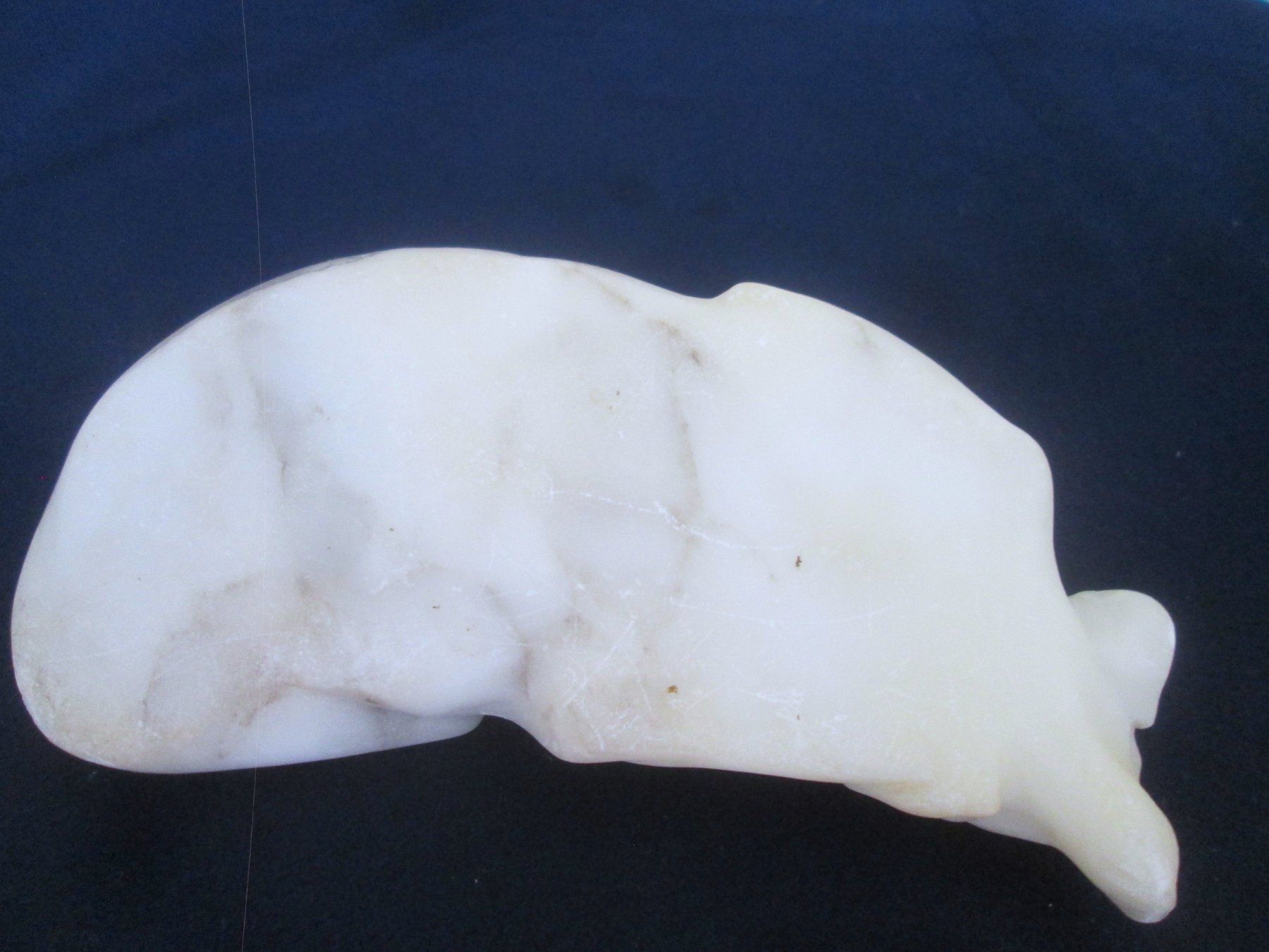 Statuette: Hund aus Marmor – Usato da Sementina venduto da babucia 1