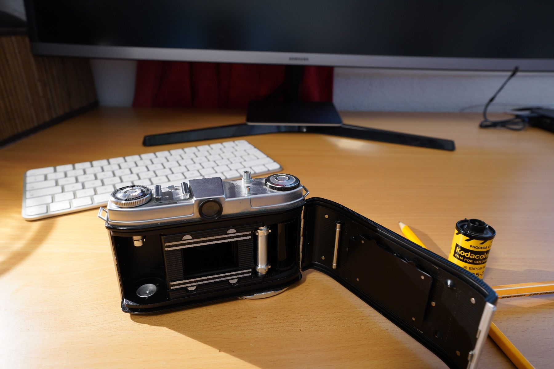 Kodak Kamera: Kodak Retinette Reimar 1:3,5/45mm + Hülle – Gebraucht aus Dagmersellen von sim_zqh8 5
