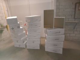 Schachtel Karton Kisten Stabil Kartonschachtel m Deckel Box