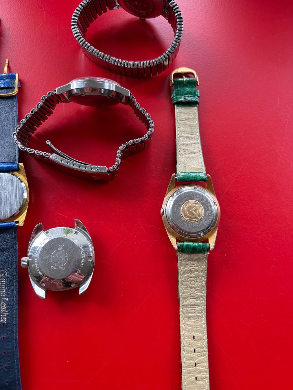 Uhren: Set von 7 vintage Herrenuhren – Defekt aus Zürich von Airflow22 5