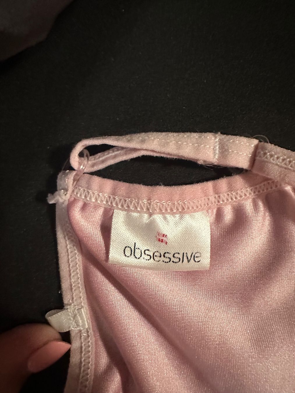 Autres dessous: Body mit Strapsenhaltern pink Grösse S/M Obsessive – D'occasion à Schaan par Hermine2018 1