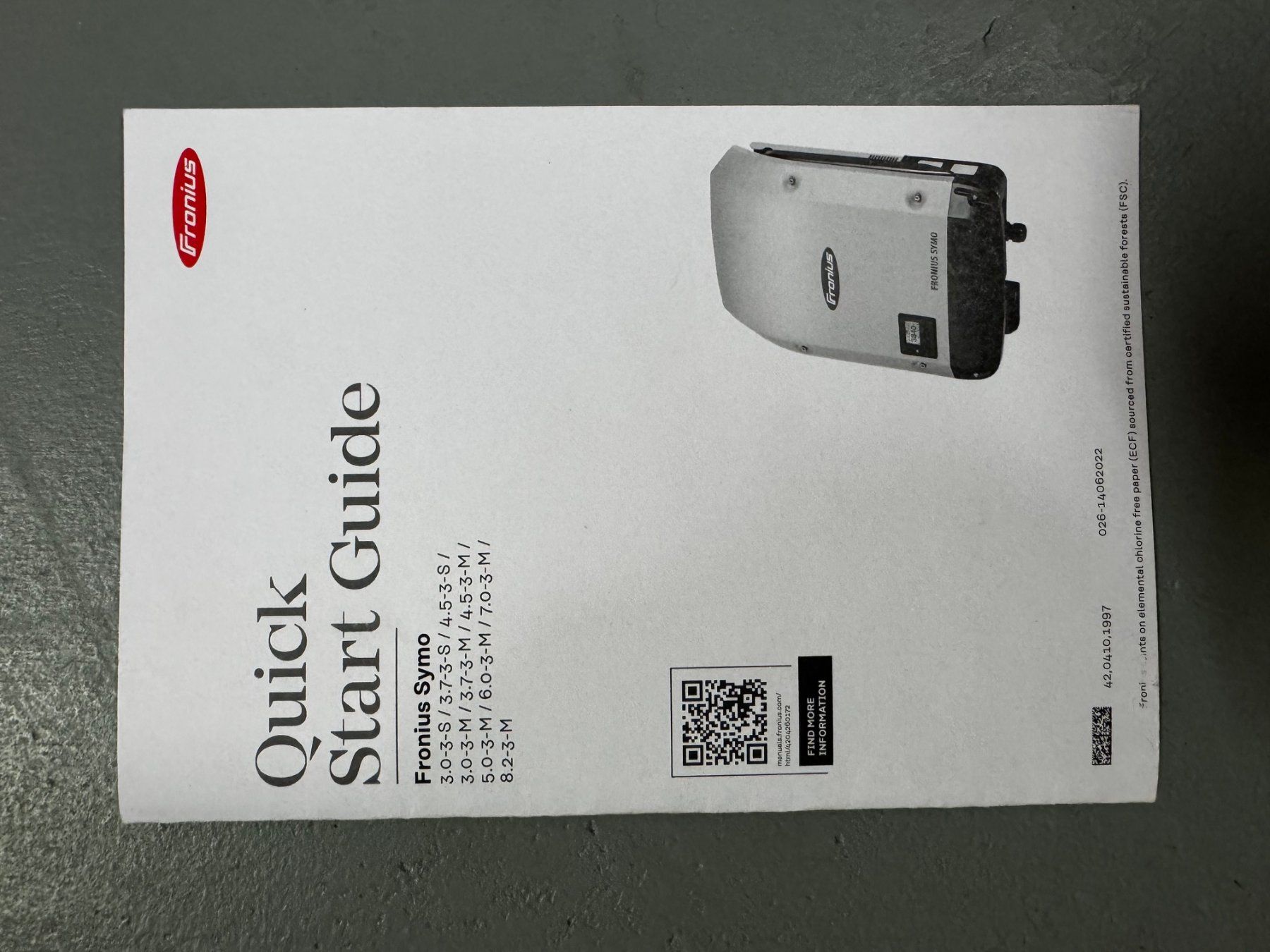Fronius Wechselrichter: Fronius Symo 7.0-3M mit Garantie – Gebraucht aus Mammern von Cranko 4